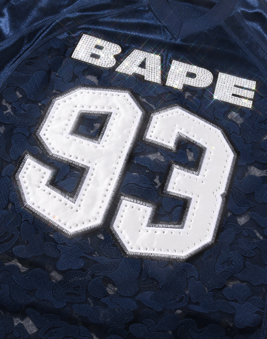 SOLID CAMO LACE FOOTBALL OVERSIZE LS TEE LADIES