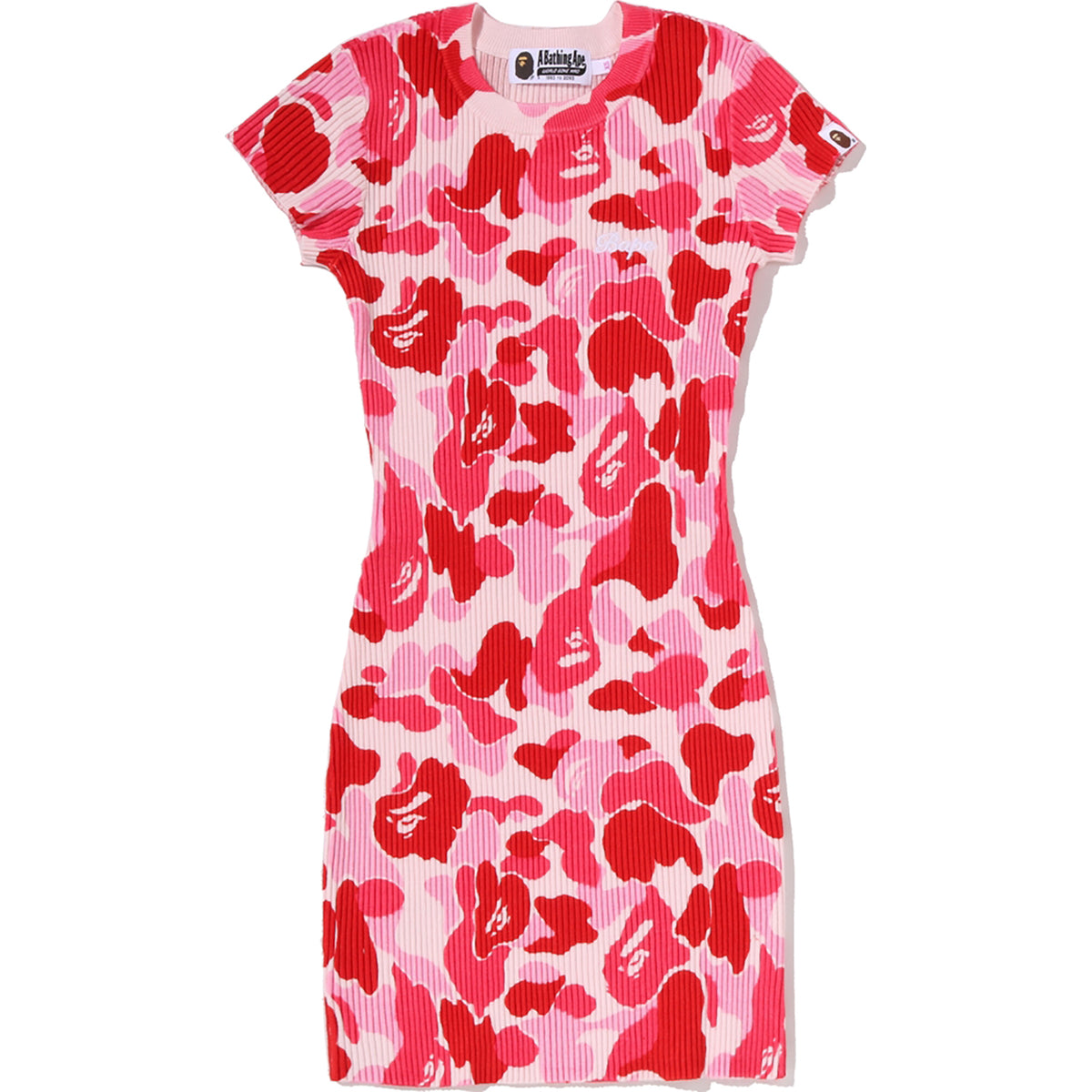 ABC CAMO BAPE LOGO RIB ONEPIECE LADIES