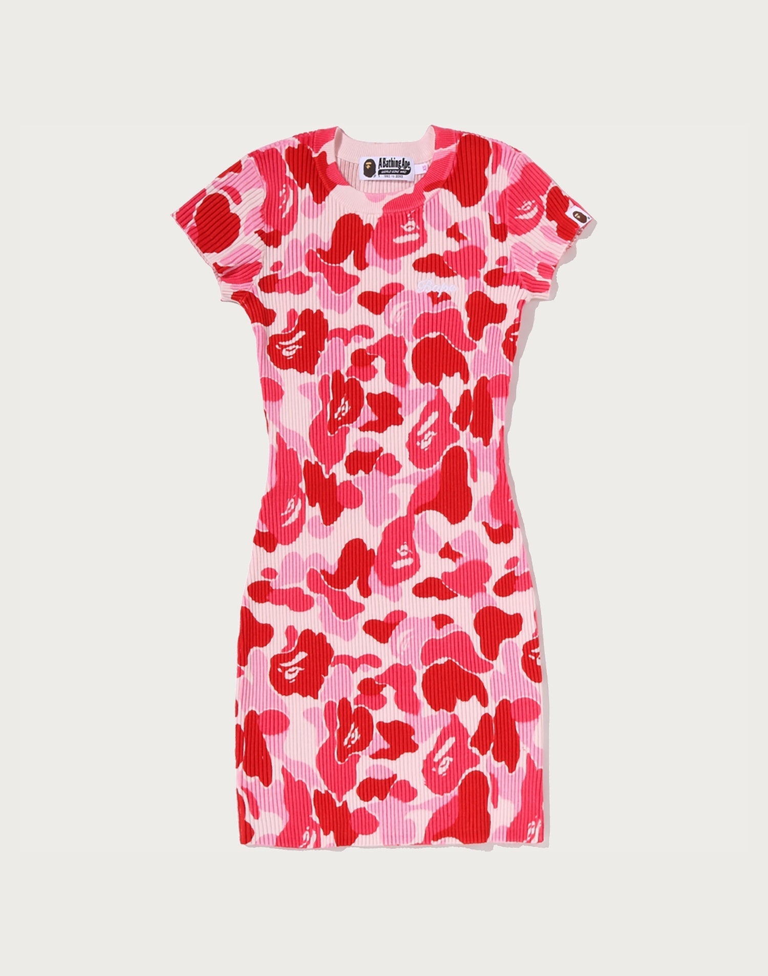 ABC CAMO BAPE LOGO RIB ONEPIECE LADIES