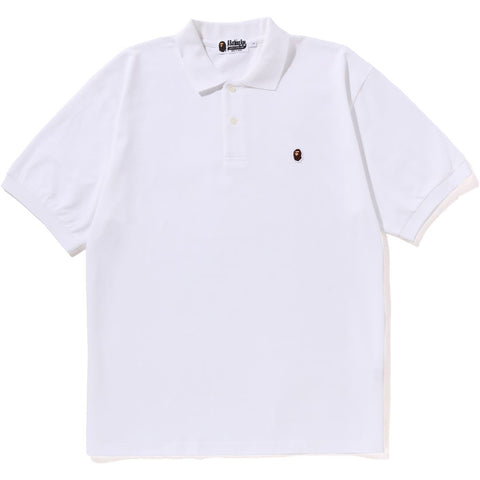 APE HEAD ONE POINT RELAXED FIT POLO MENS