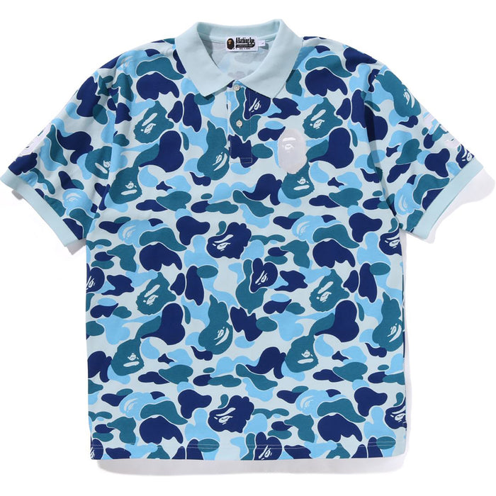 ABC CAMO LARGE APE HEAD POLO RELAXED FIT MENS