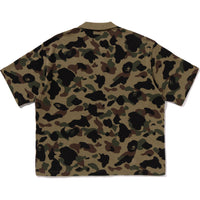 1ST CAMO JACQUARD LOGO RELAXED FIT POLO SHIRT MENS