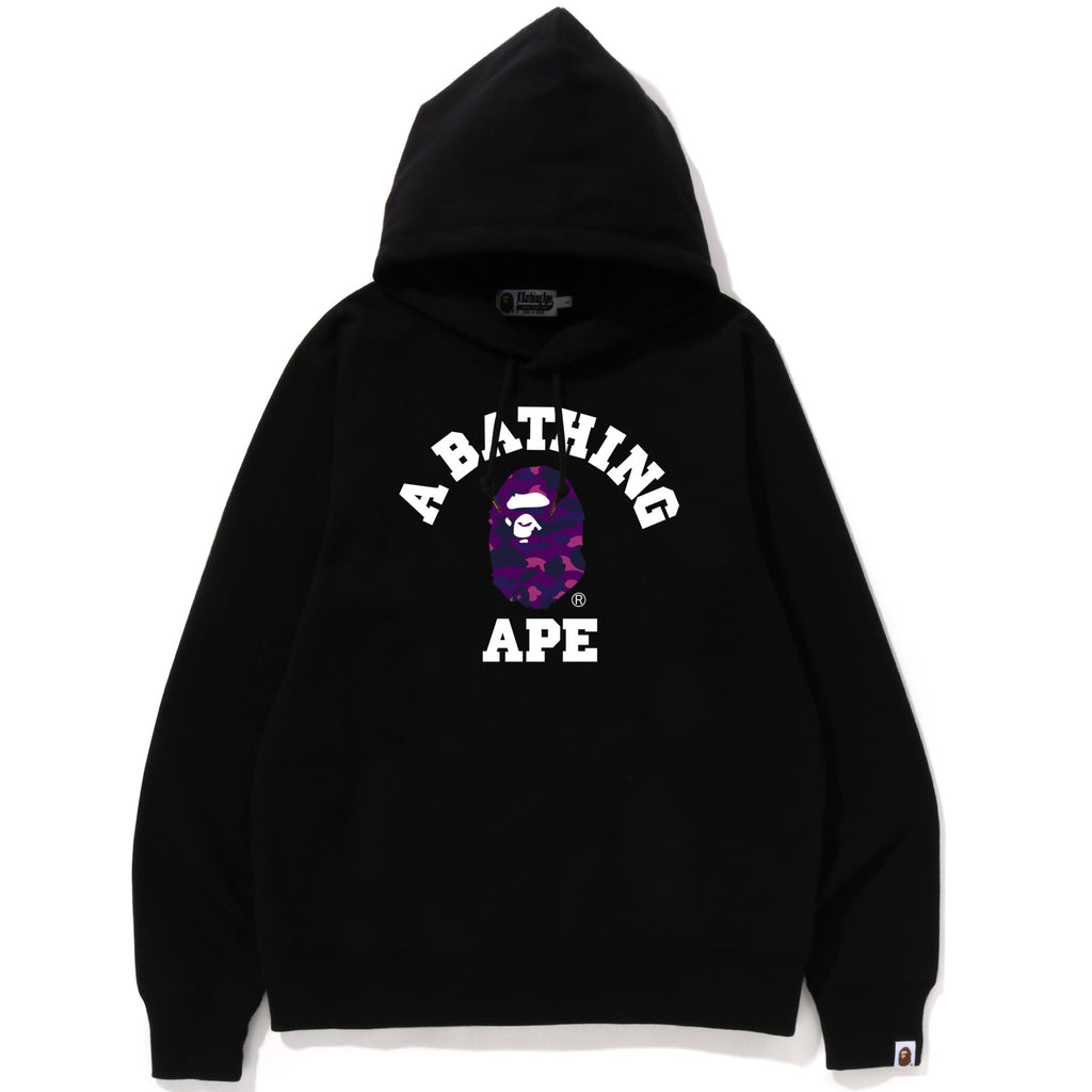 US BAPE COLOR CAMO COLLEGE PULLOVER HOODIE MENS | us.bape.com