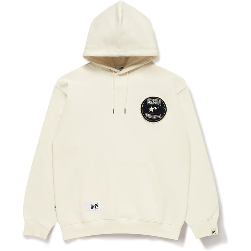 BAPE X STADIUM GOODS FLEECE PULLOVER HOODIE MENS