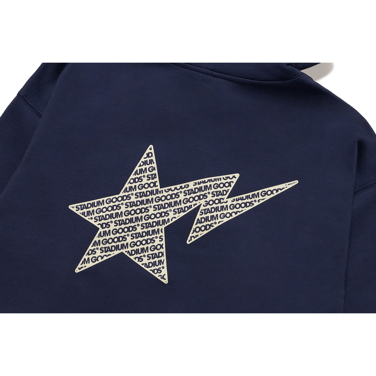 BAPE X STADIUM GOODS FLEECE PULLOVER HOODIE MENS