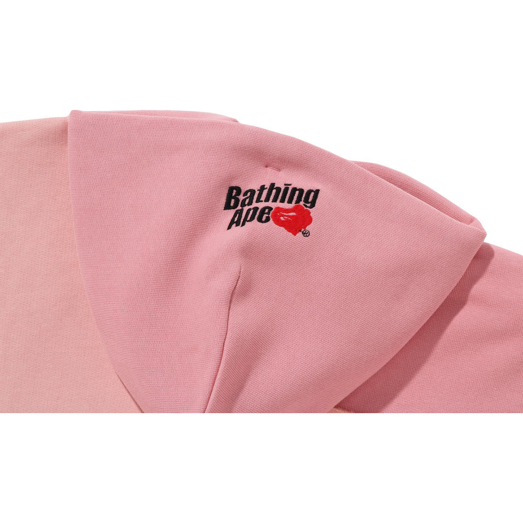 Pink bape hoodie outlet mens