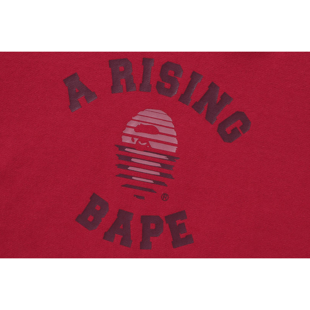 A RISING BAPE PULLOVER HOODIE RELAXED FIT MENS