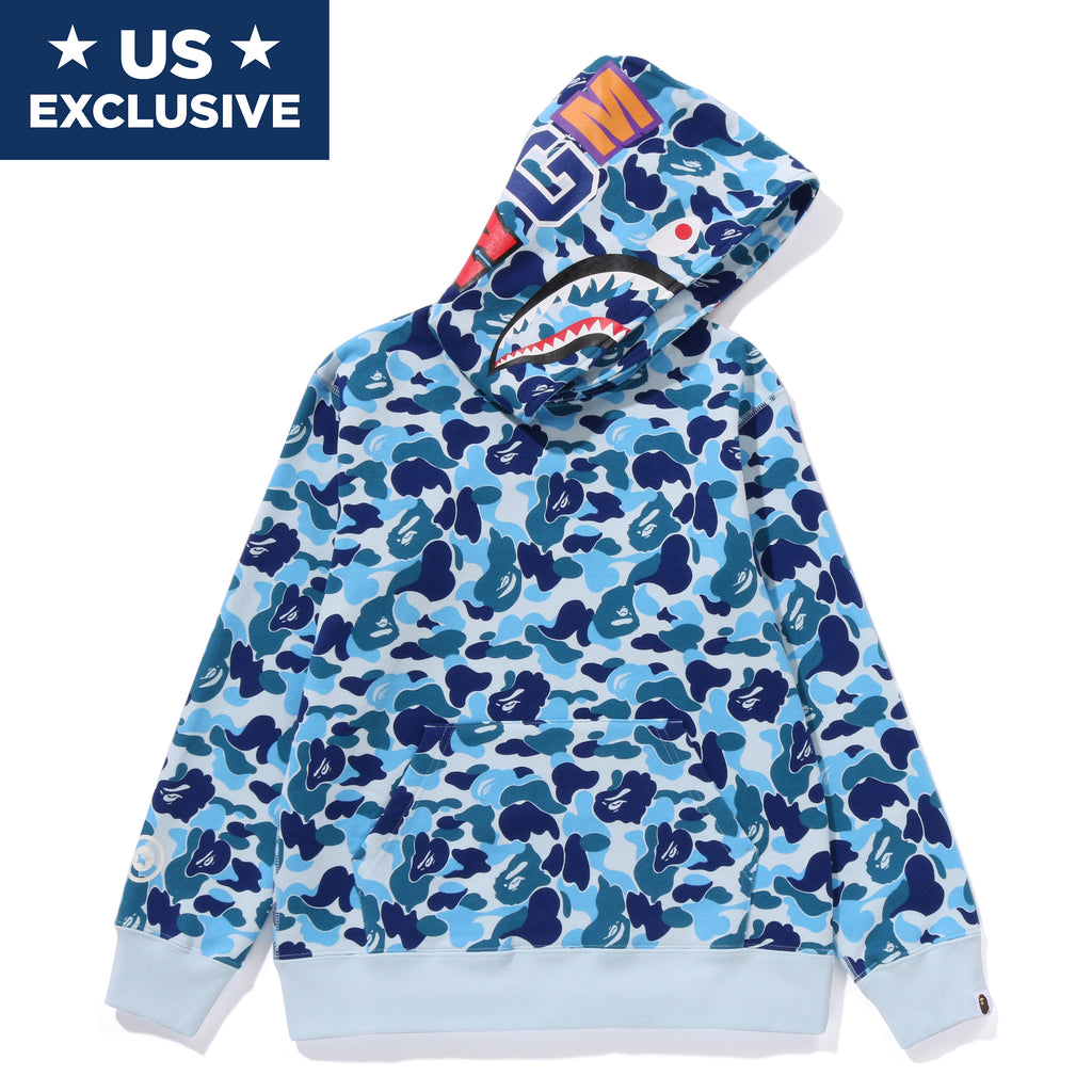 ABC CAMO SHARK PULLOVER HOODIE KIDS | us.bape.com