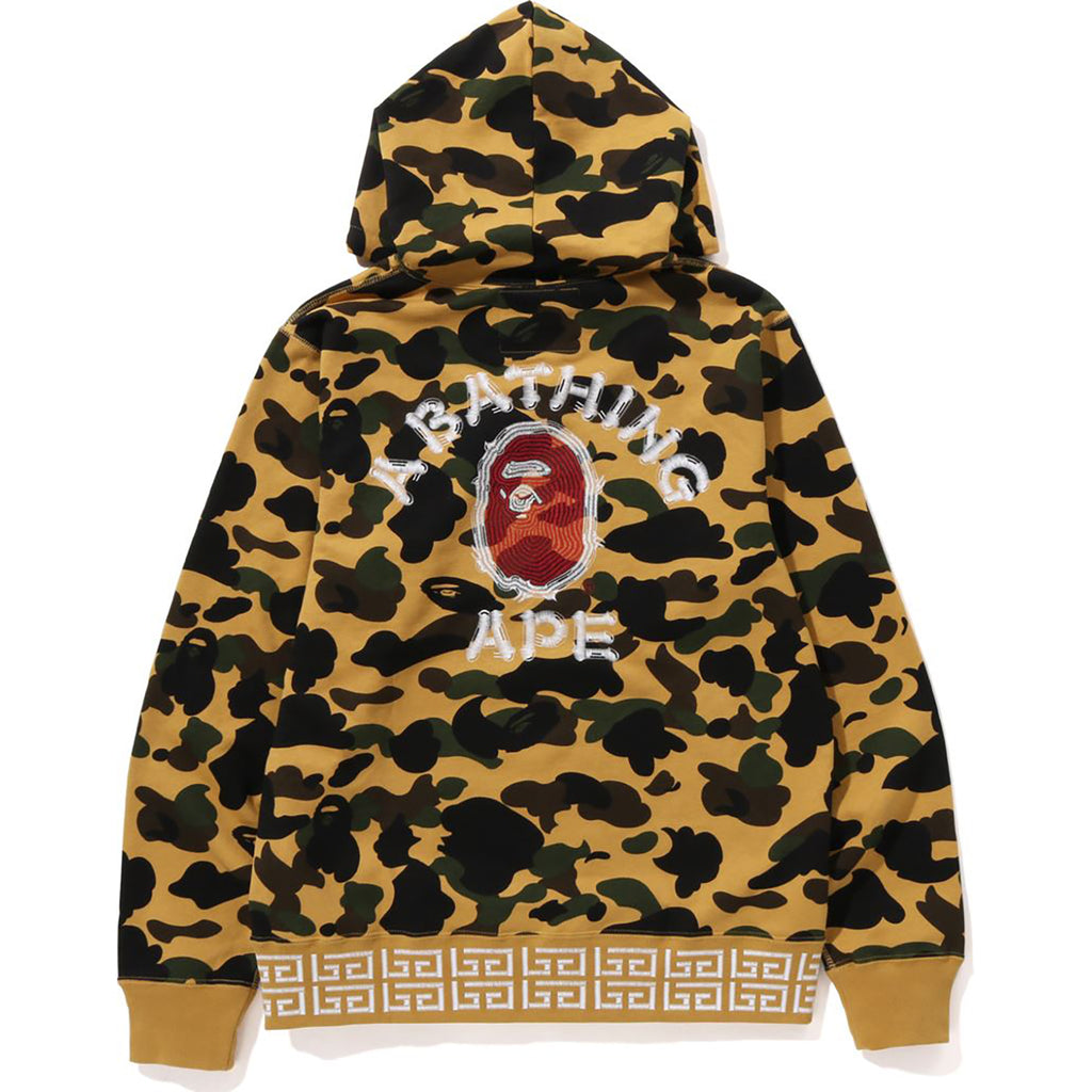 1ST CAMO BRUSH COLLEGE PULLOVER HOODIE MENS