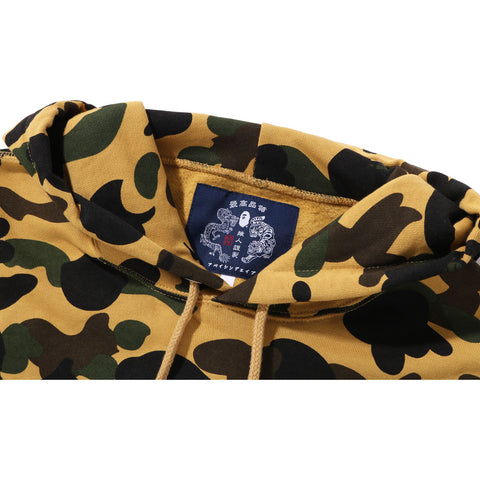 1ST CAMO BRUSH COLLEGE PULLOVER HOODIE MENS