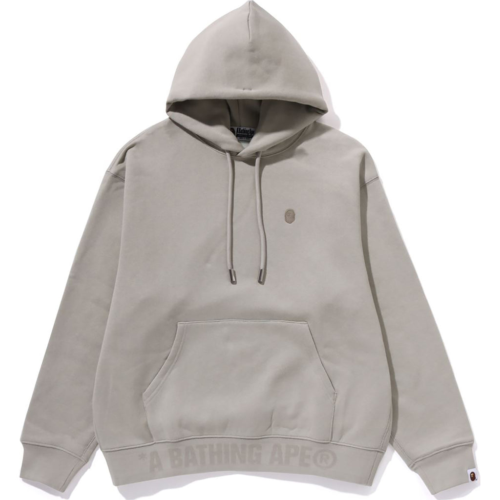 TONAL APE HEAD ONE POINT PULLOVER HOODIE MENS | us.bape.com