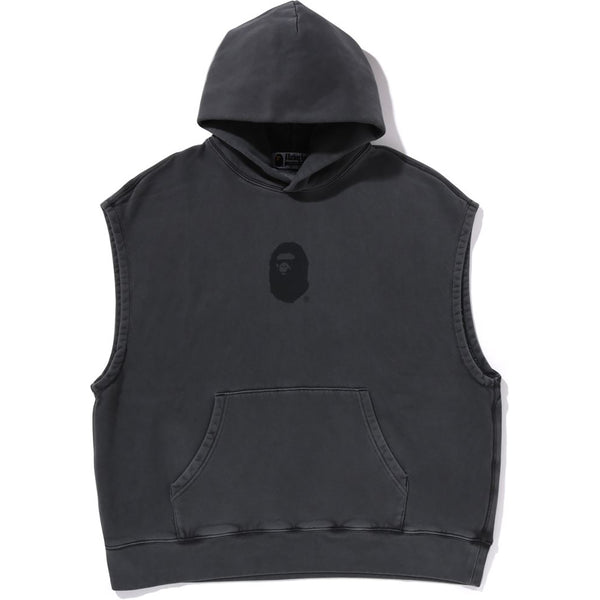 BAPE SLEEVELESS PULLOVER HOODIE MENS