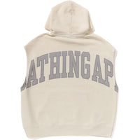 BAPE SLEEVELESS PULLOVER HOODIE MENS