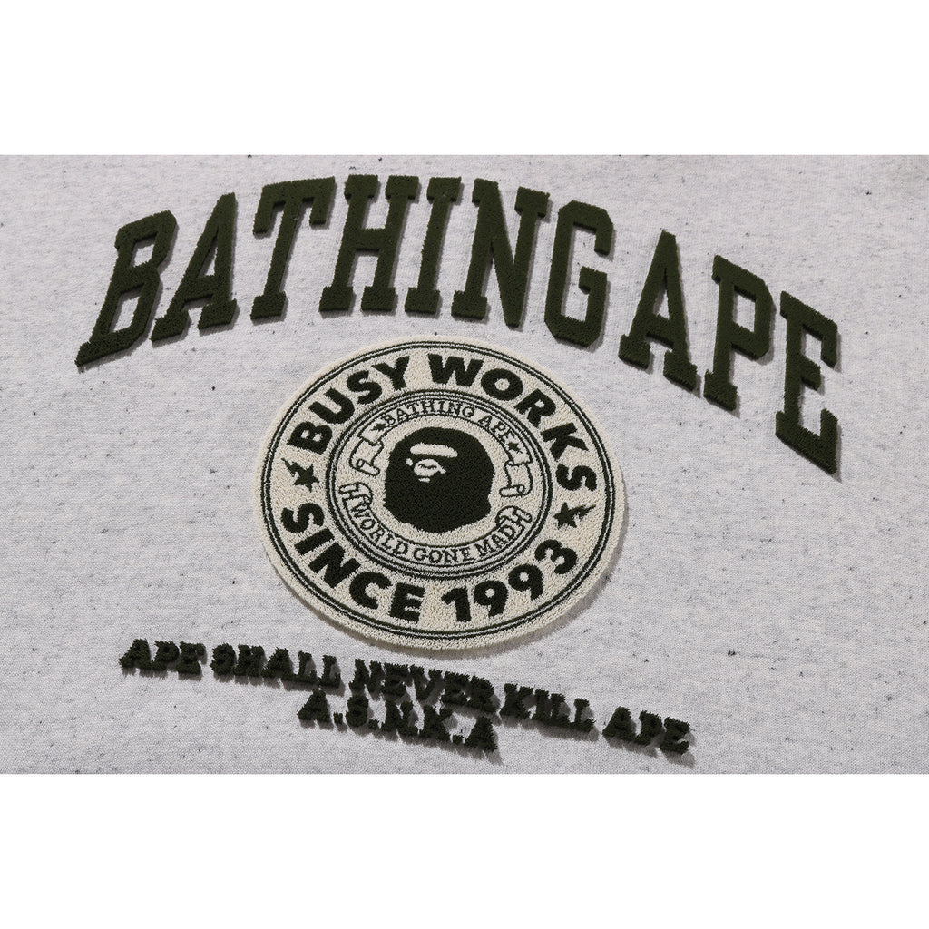 COLLEGE GRAPHIC PULLOVER HOODIE MENS | us.bape.com