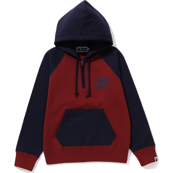 Bape half zip hoodie hot sale