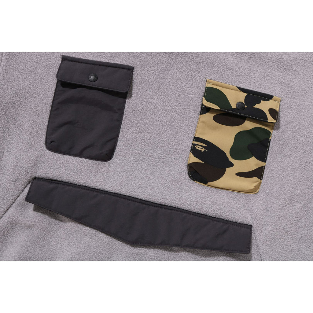 1ST CAMO MULTI POCKETS PULLOVER HOODIE JR KIDS | us.bape.com