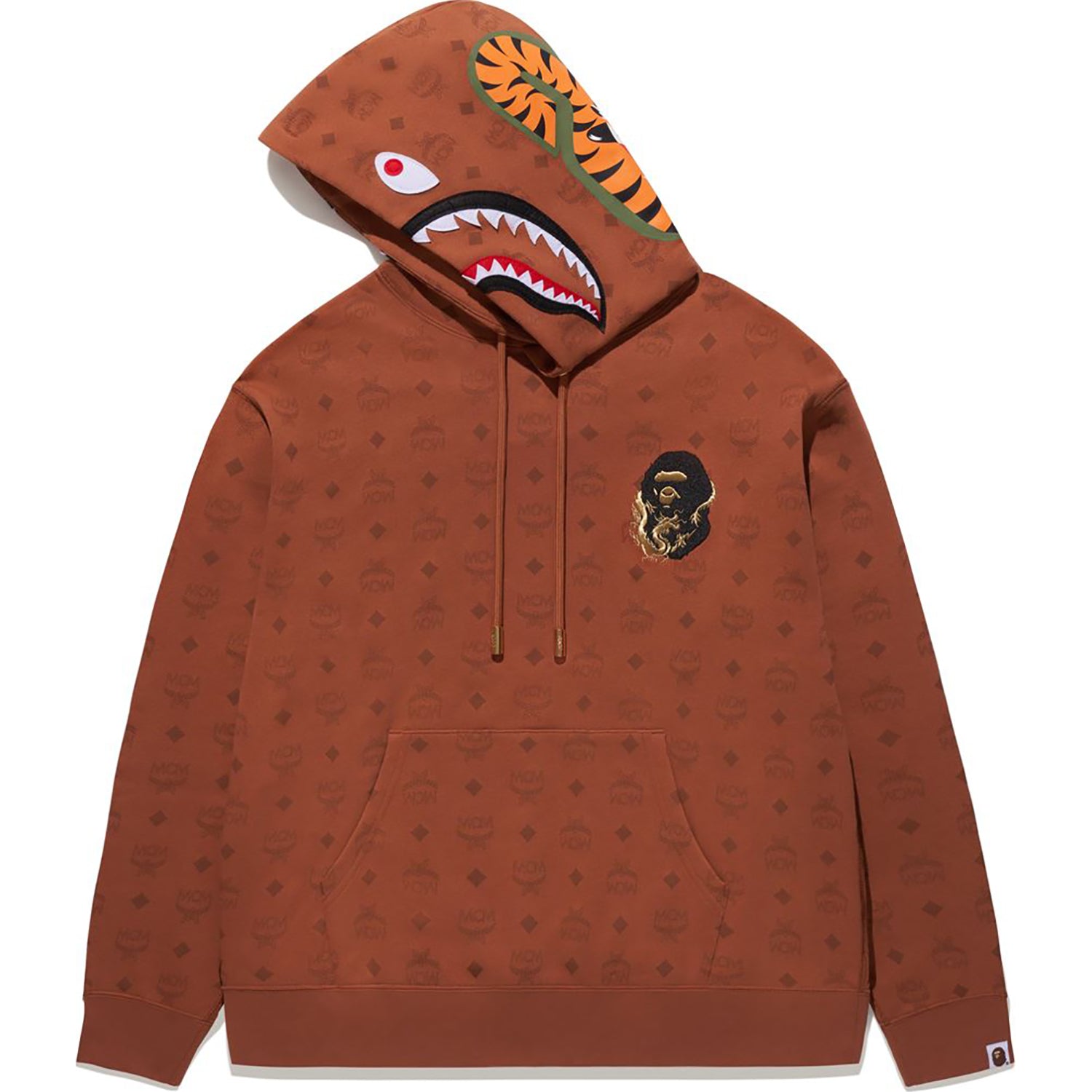 BAPE X MCM SHARK PULLOVER HOODIE MENS – us.bape.com