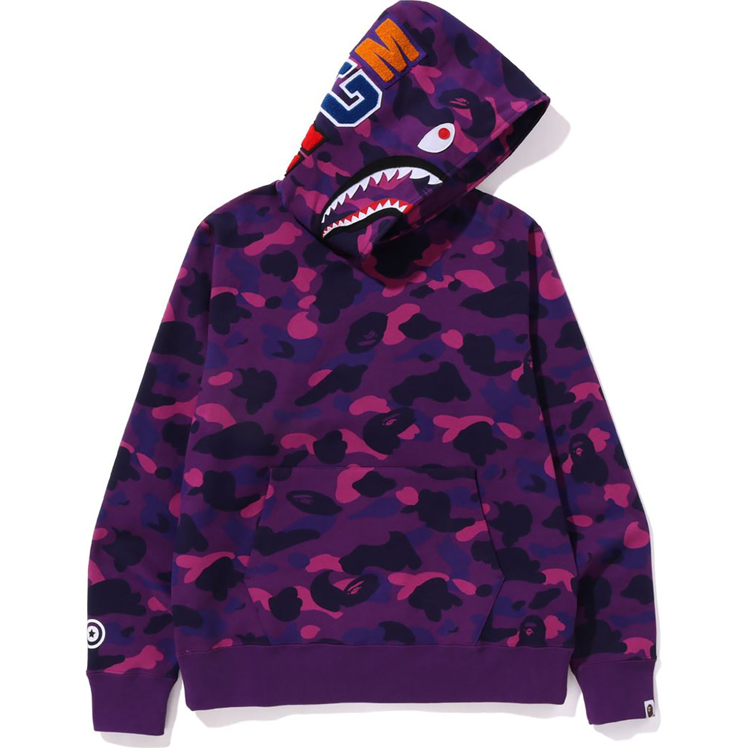 COLOR CAMO SHARK PULLOVER HOODIE MENS – us.bape.com