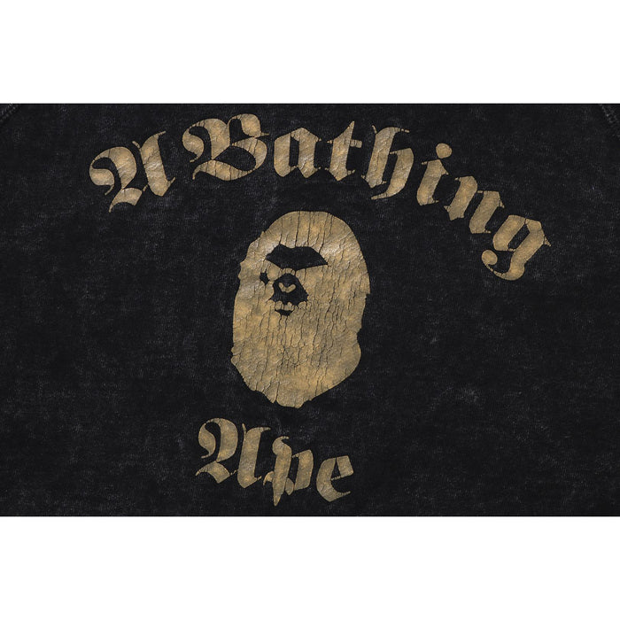 A BATHING APE OVERDYE  PULLOVER RELAXED FIT HOODIE MENS