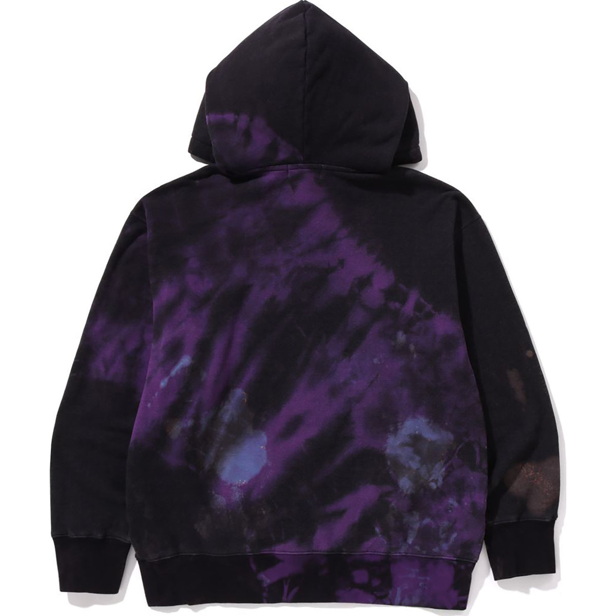 TIE DYE COLLEGE RELAXED FIT PULLOVER HOODIE MENS