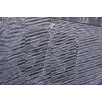 MULTI LOGO LAYERED SLEEVES RELAXED FIT FOOTBALL JERSEY MENS