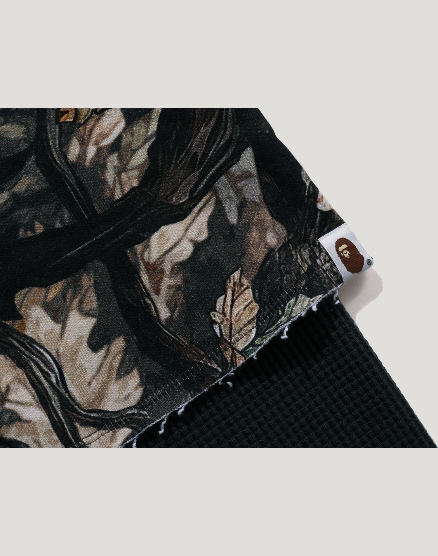 TREE EDGE CAMO LAYERED PULLOVER HOODIE MENS