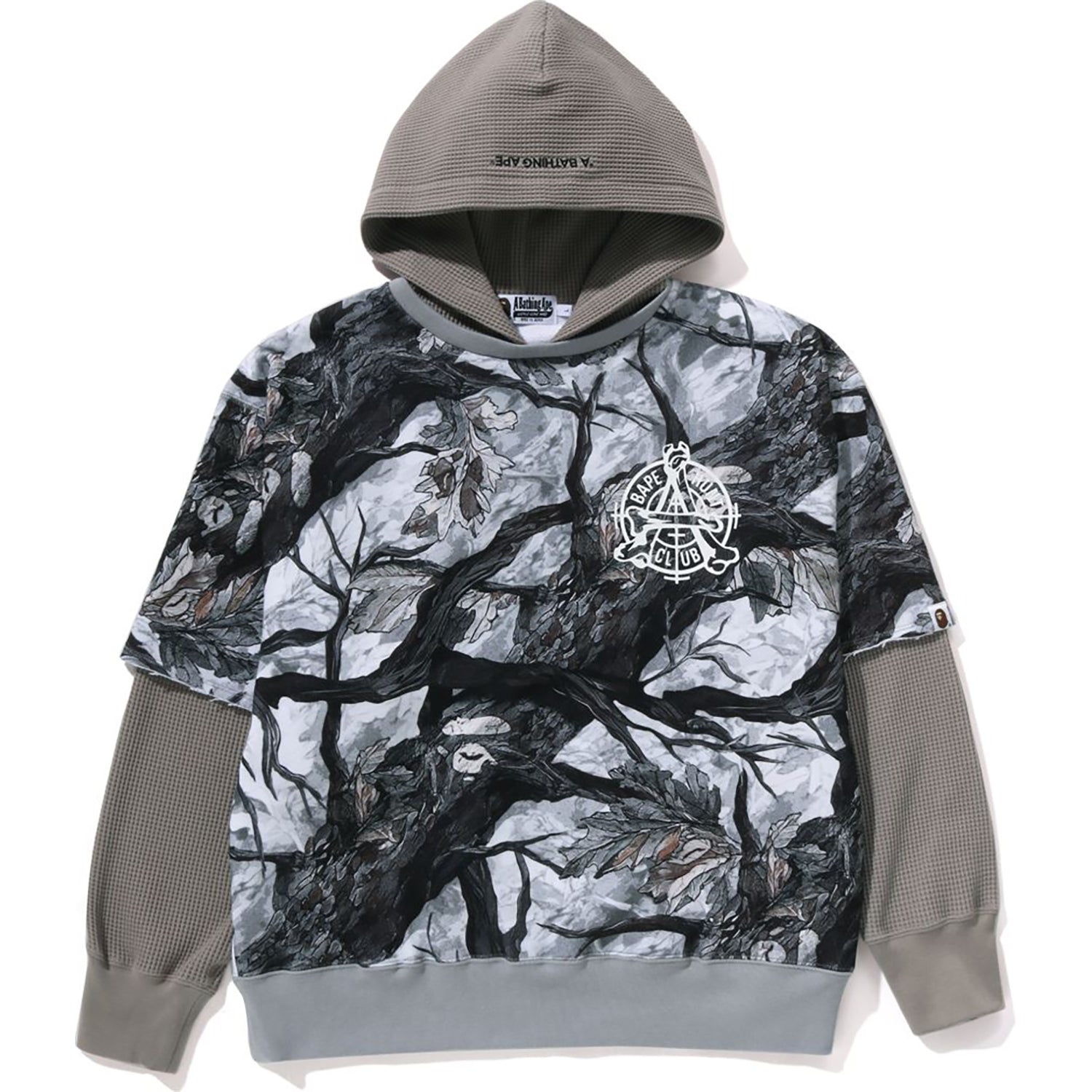 【A BATHING APE】TREE EDGE CAMO LAYERED PULLOVER HOODIE TREE EDGE CAMO LAYERED PULLOVER HOODIE MENS – us.bape.com