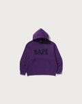 COLOR STONE BAPE RELAXED FIT PULLOVER HOODIE MENS