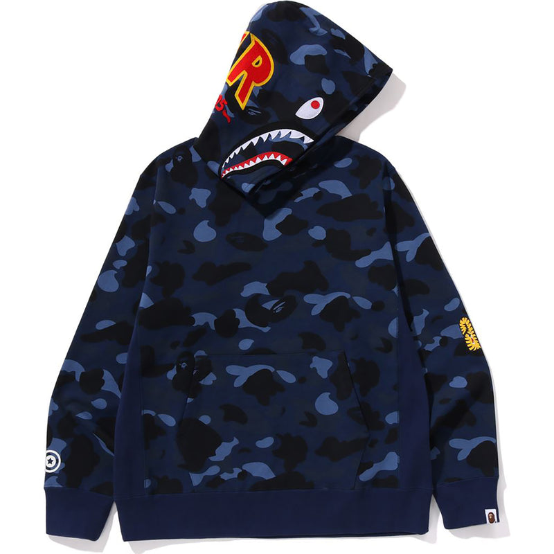 COLOR CAMO 2ND SHARK PULLOVER HOODIE MENS