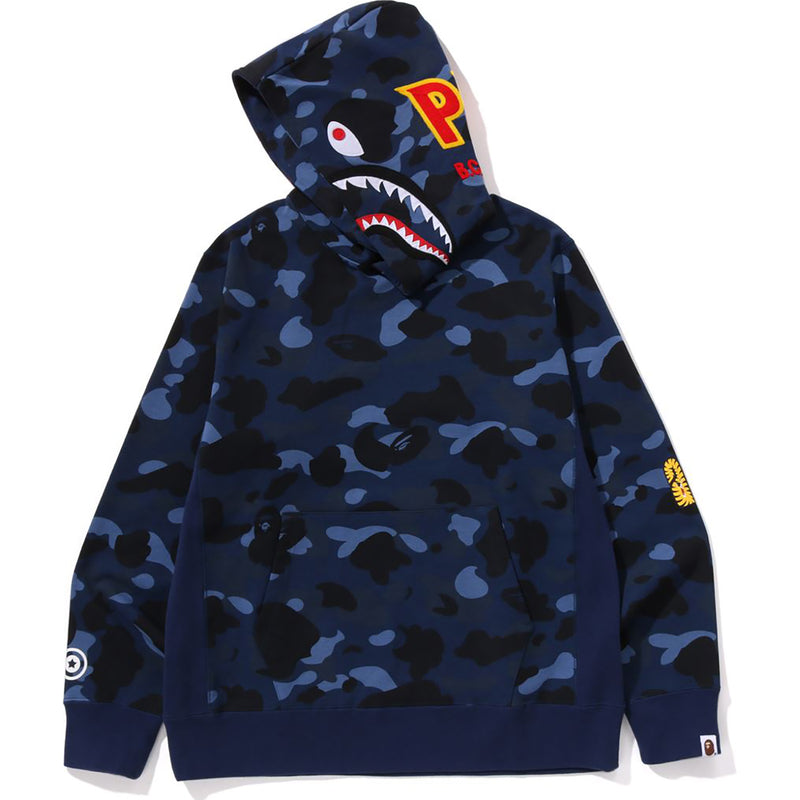 COLOR CAMO 2ND SHARK PULLOVER HOODIE MENS