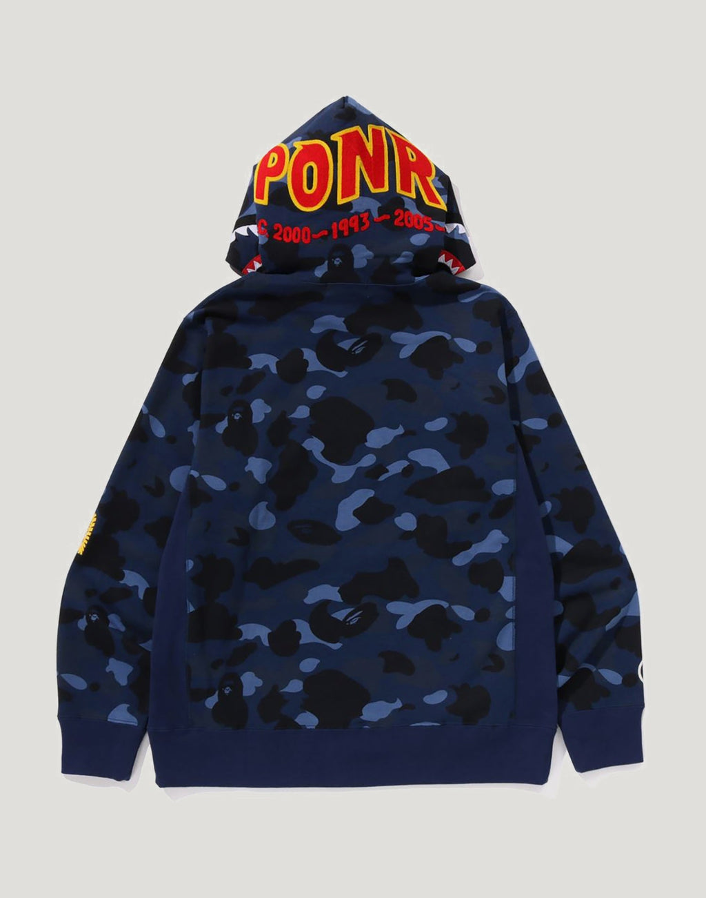 COLOR CAMO 2ND SHARK PULLOVER HOODIE MENS
