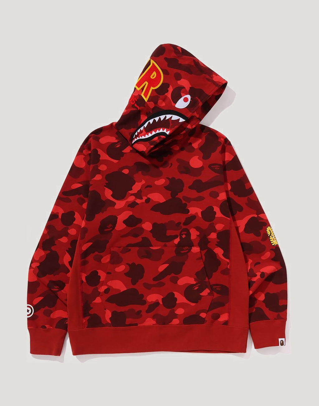 COLOR CAMO 2ND SHARK PULLOVER HOODIE MENS
