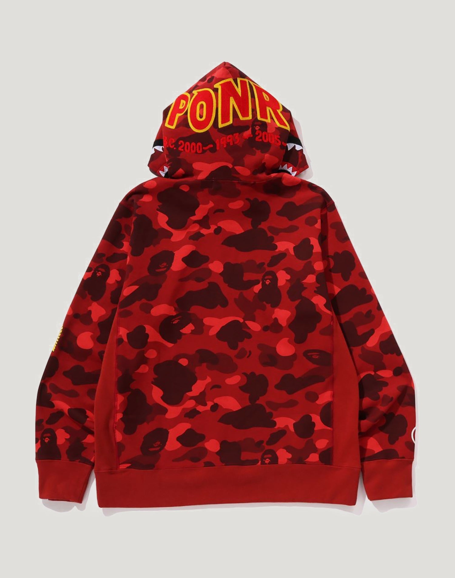 COLOR CAMO 2ND SHARK PULLOVER HOODIE MENS