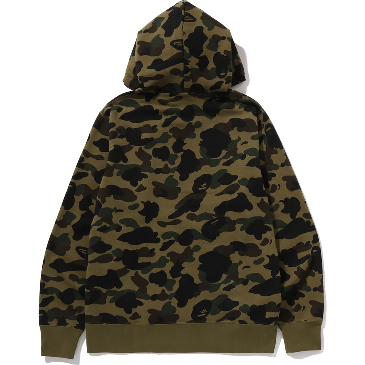 1ST CAMO BAPE Men's FW 2025 Pullover Hoodie Sweater - BAPE Logo