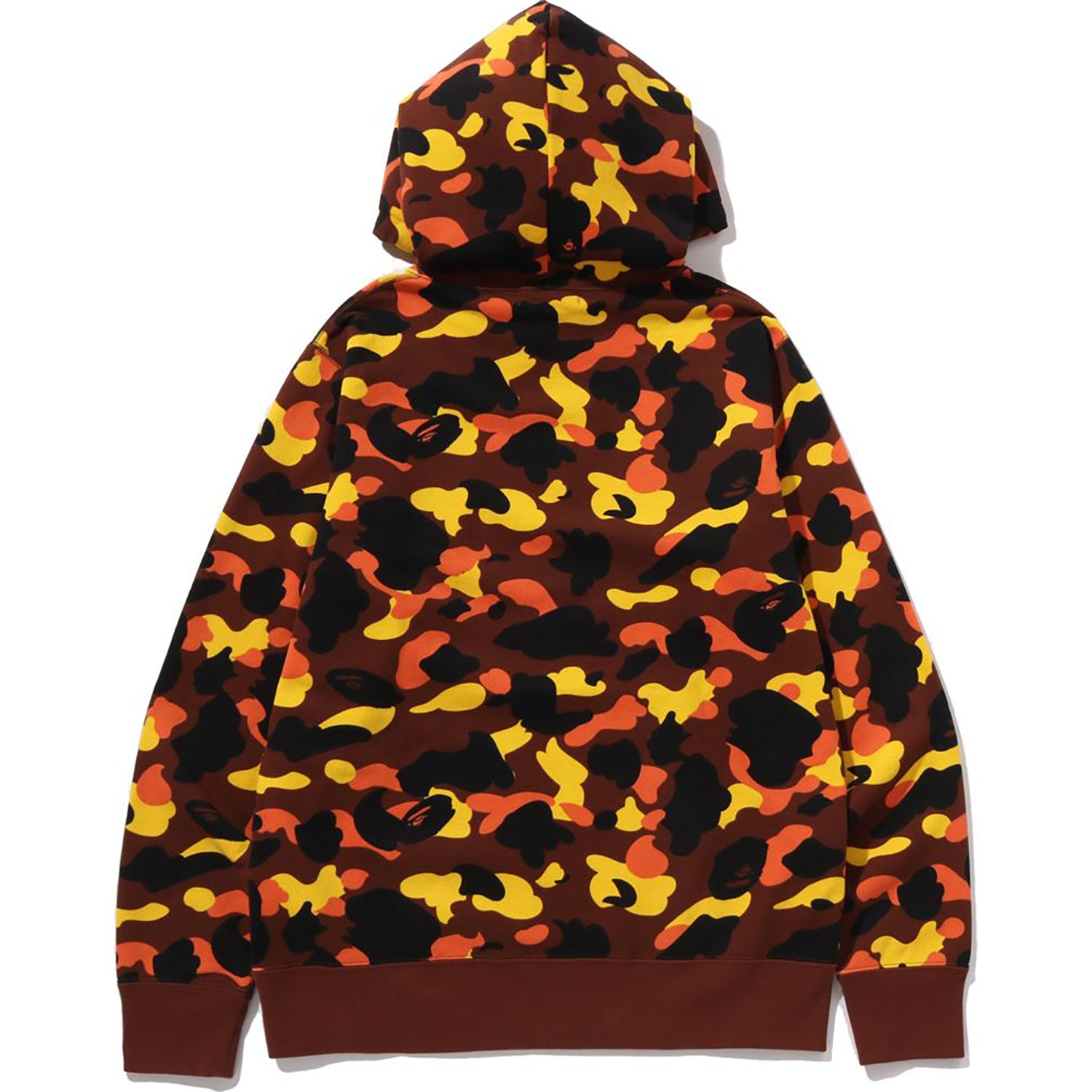 1ST CAMO BAPE Men's FW 2025 Pullover Hoodie Sweater - BAPE Logo