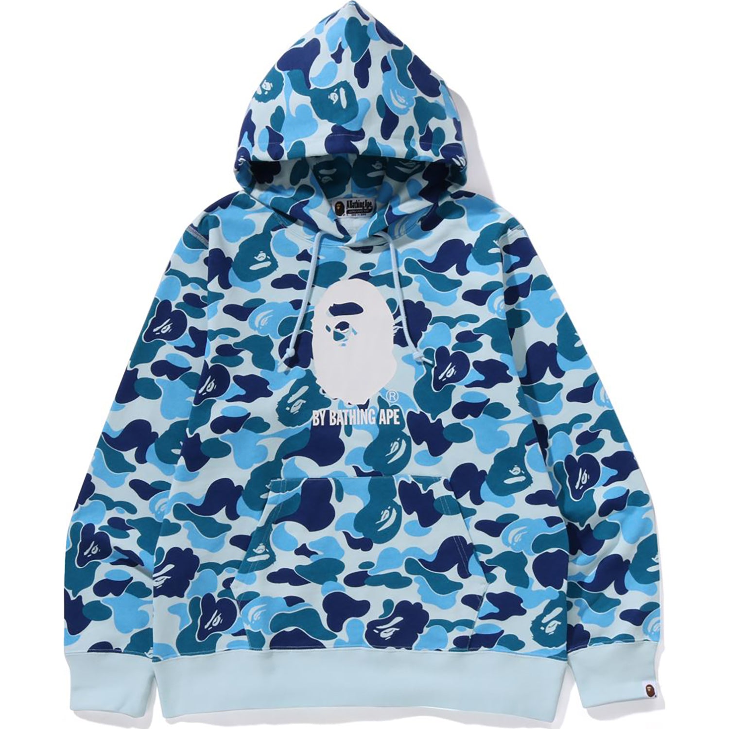 BAPE Mens ABC CAMO Pullover Hoodie Fleece Lined Regular Fit 2025
