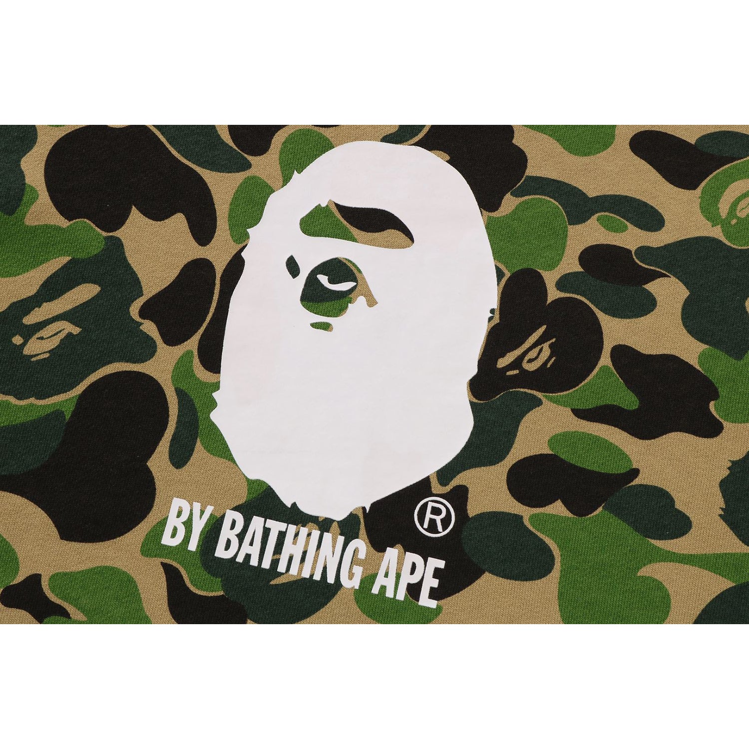 BAPE Mens ABC CAMO Pullover Hoodie Fleece Lined Regular Fit 2025