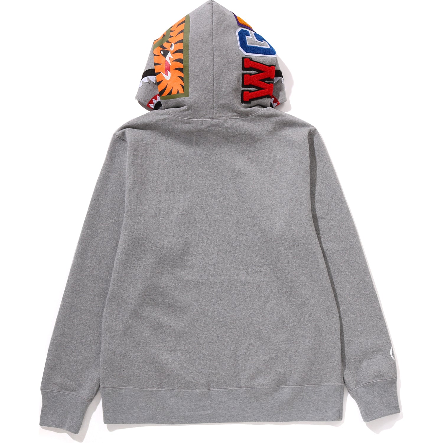 トップス A BATHING APE SHARK PULLOVER HOODIE A Bathing Ape Men Shark Pullover Hoodie gray