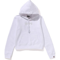 CRYSTAL BAPE PULLOVER HOODIE LADIES
