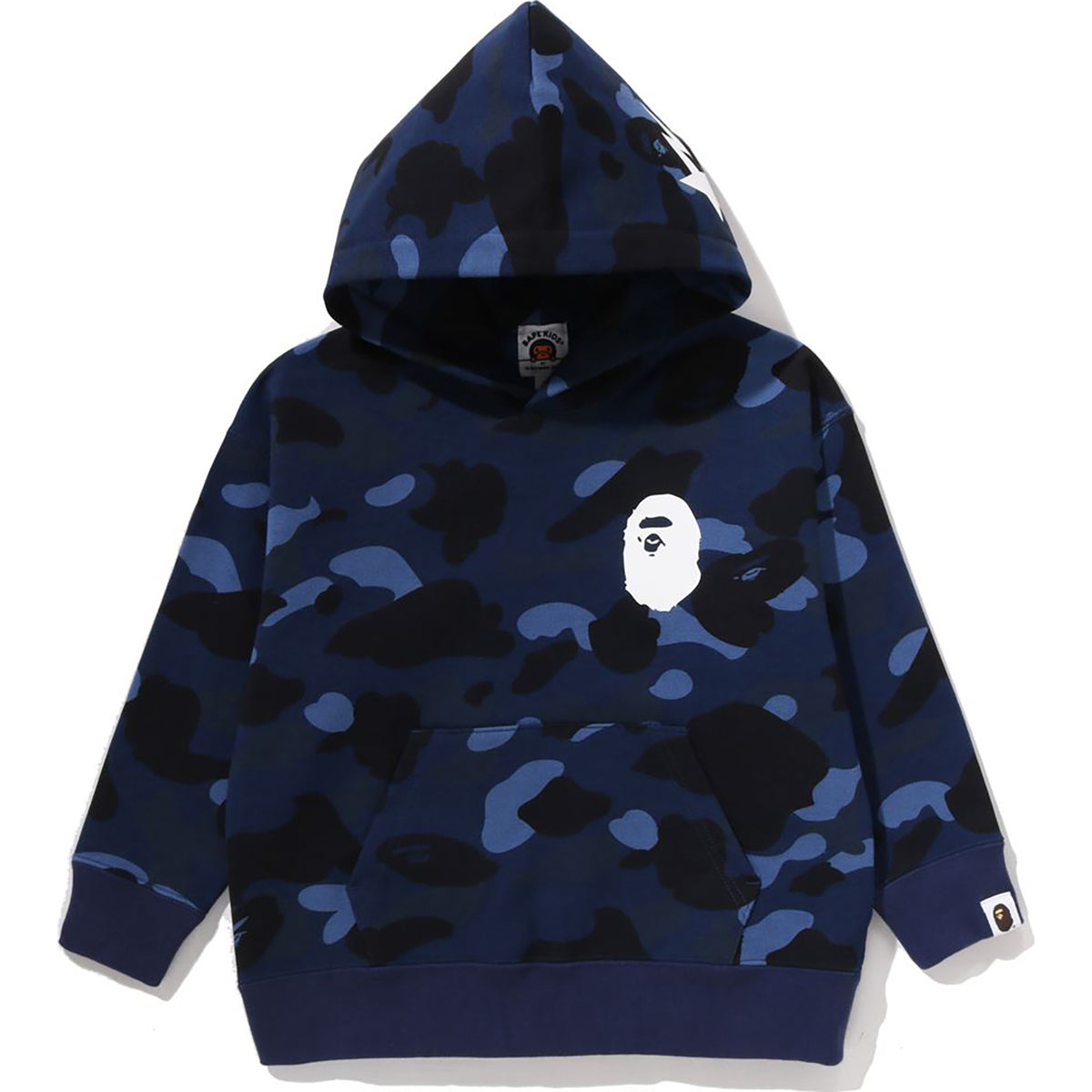 COLOR CAMO APE HEAD RELAXED FIT PULLOVER HOODIE KIDS