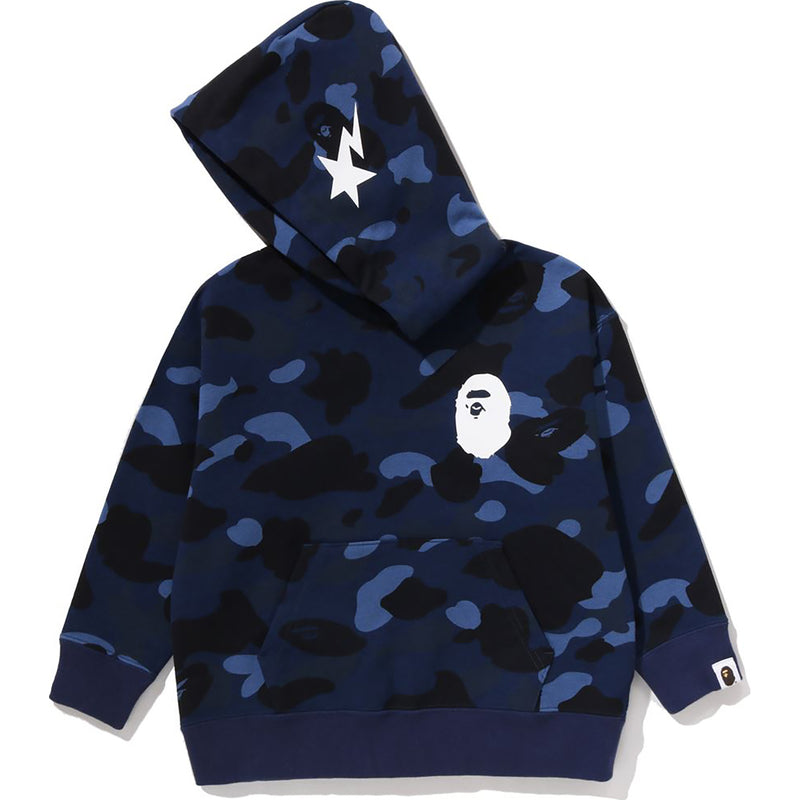 COLOR CAMO APE HEAD RELAXED FIT PULLOVER HOODIE KIDS