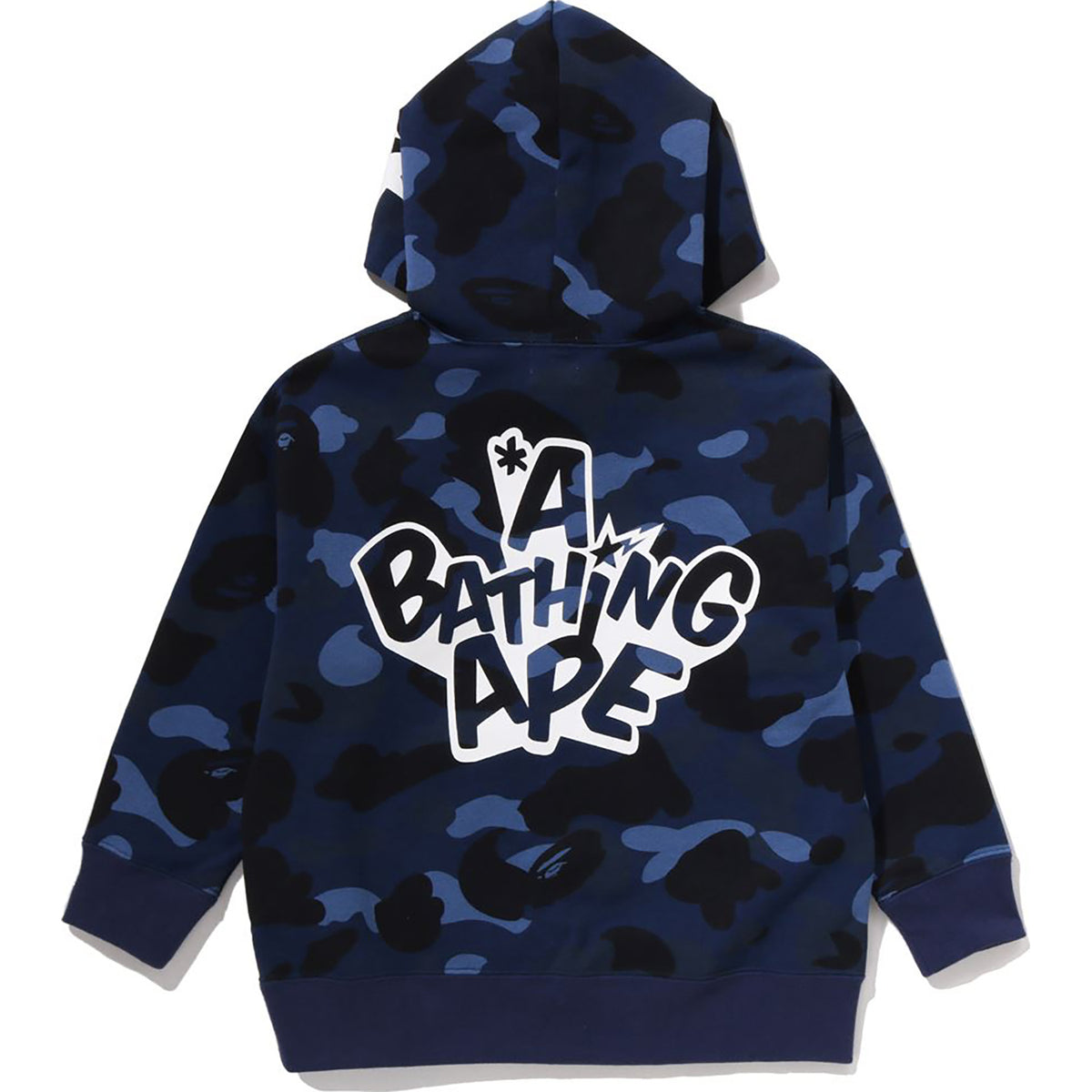 COLOR CAMO APE HEAD RELAXED FIT PULLOVER HOODIE KIDS