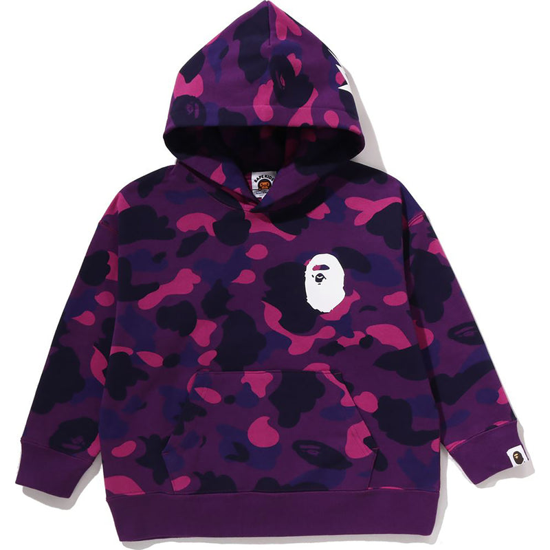 COLOR CAMO APE HEAD RELAXED FIT PULLOVER HOODIE KIDS
