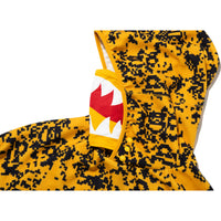 BAPE BY KAZUKI KURAISHI PIXELATE CAMO SHARK RELAXED FIT HOODIE MENS