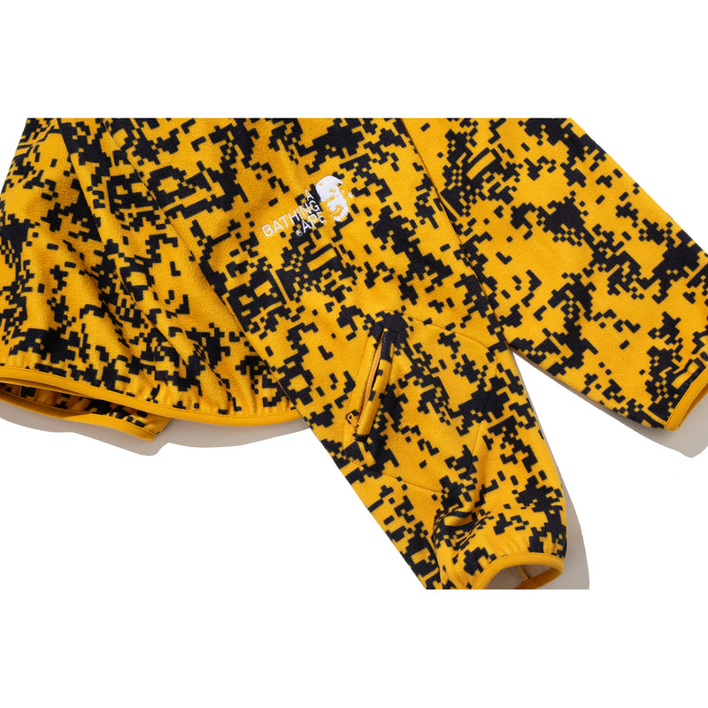 BAPE BY KAZUKI KURAISHI PIXELATE CAMO SHARK RELAXED FIT HOODIE MENS