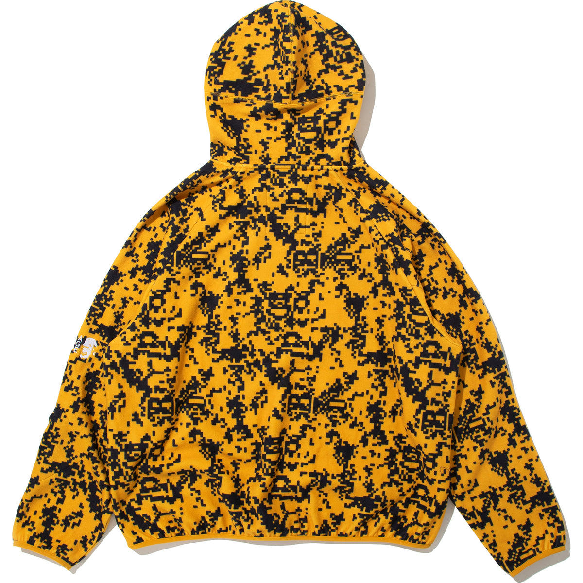 BAPE BY KAZUKI KURAISHI PIXELATE CAMO SHARK RELAXED FIT HOODIE MENS