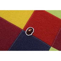 MULTI COLOR PATCHWORK PULLOVER HOODIE MENS