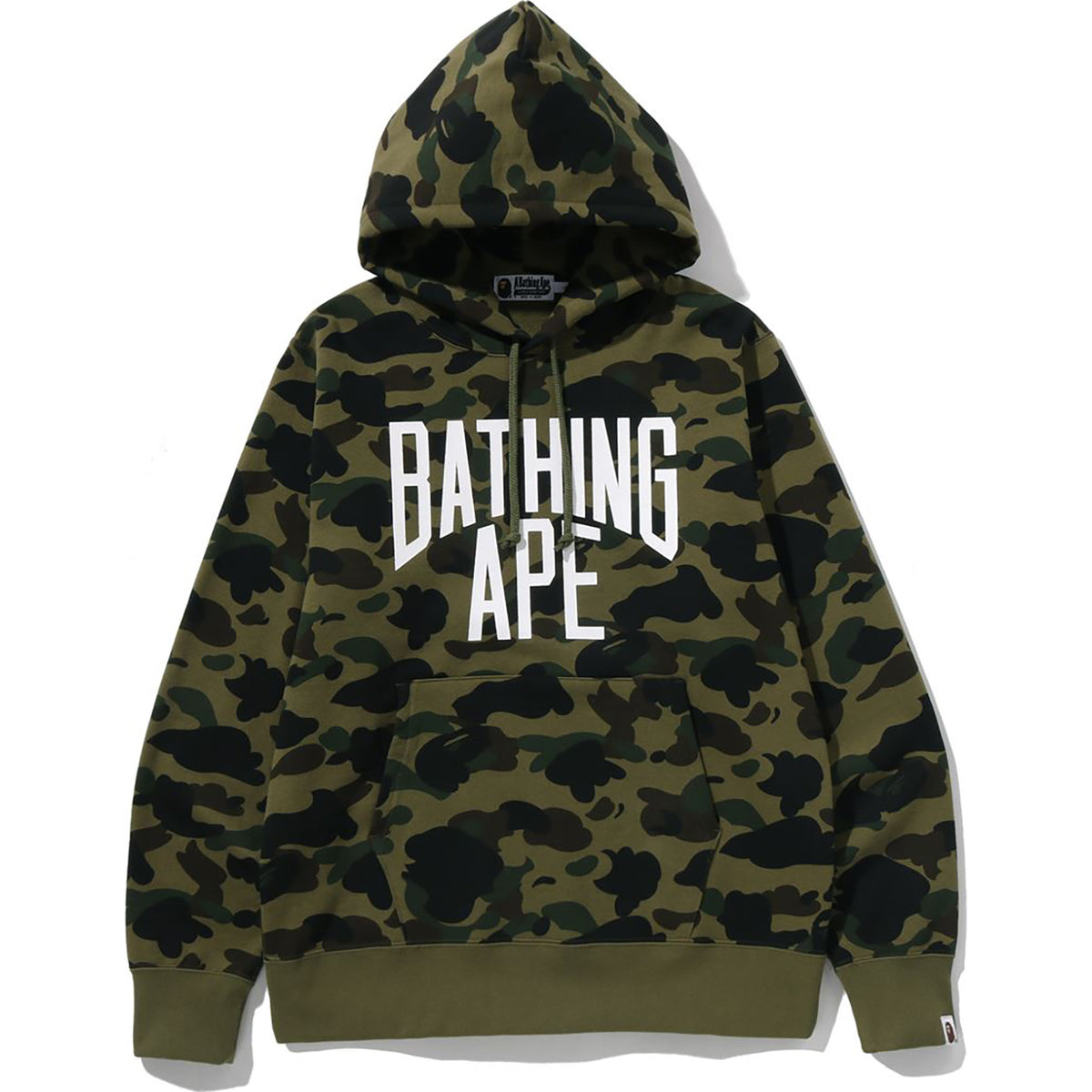 1ST CAMO PULLOVER HOODIE MENS