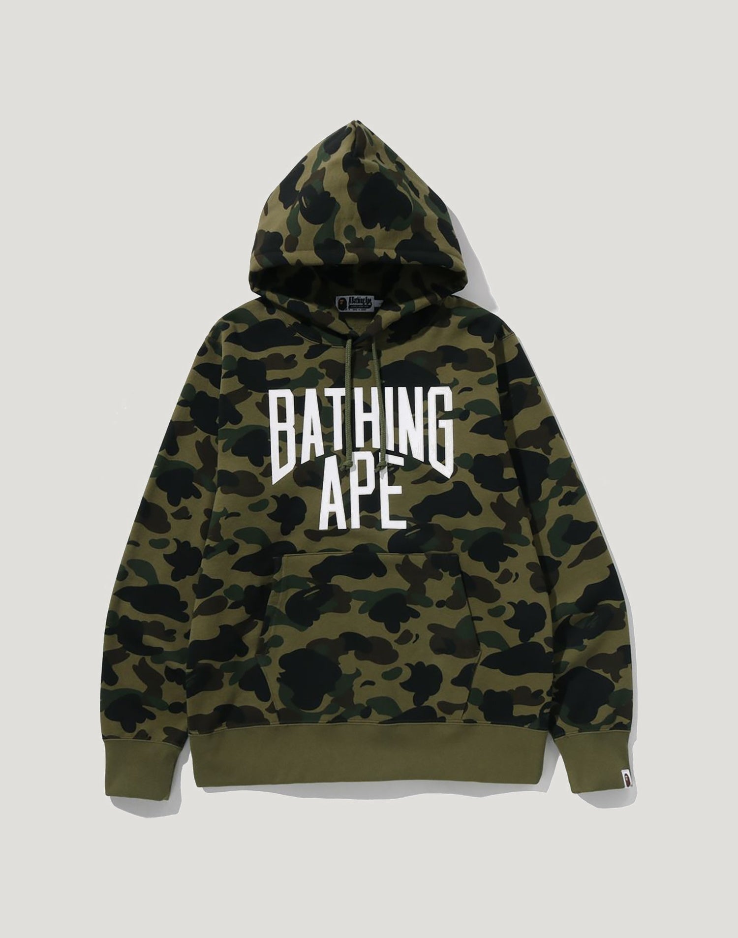 1ST CAMO PULLOVER HOODIE MENS