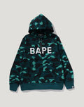 COLOR CAMO BAPE PULLOVER HOODIE MENS